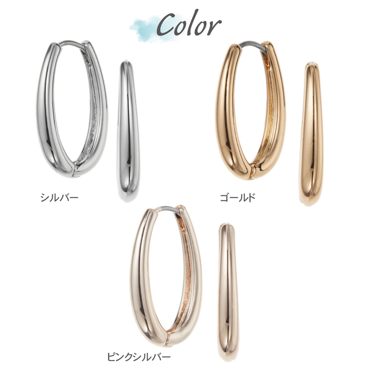 ピアス フープ レディース | アクセサリーショップPIENA | 詳細画像2 