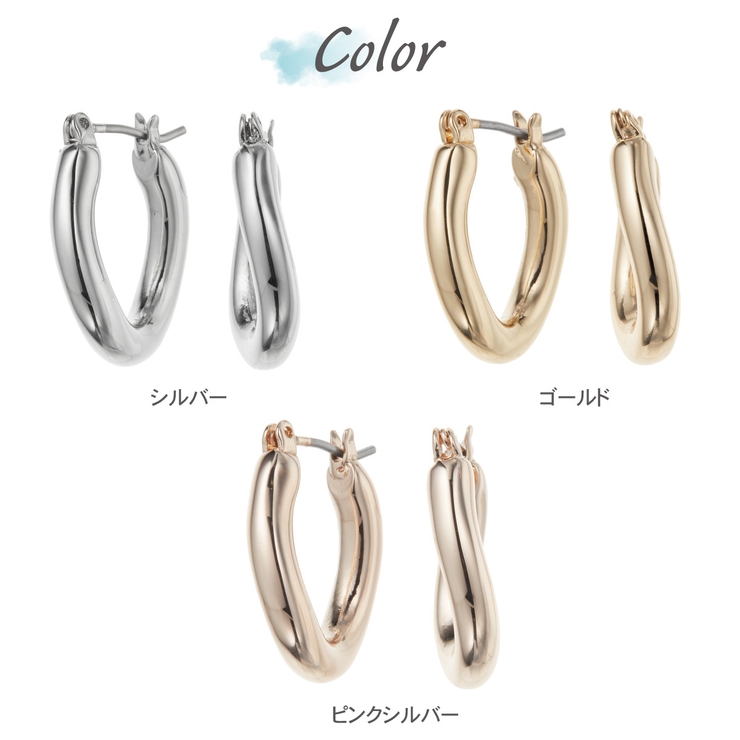 ピアス フープ レディース | アクセサリーショップPIENA | 詳細画像2 
