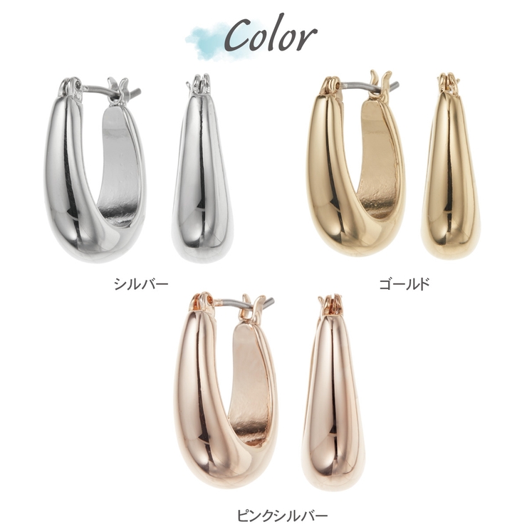ピアス フープ レディース | アクセサリーショップPIENA | 詳細画像2 