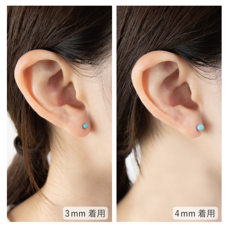 ピアス 金属アレルギー対応 チタン製ポスト | アクセサリーショップPIENA | 詳細画像6 