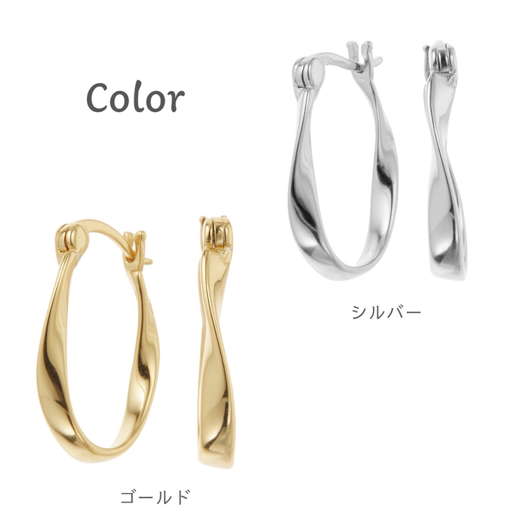 ピアス フープ レディース | アクセサリーショップPIENA | 詳細画像2 