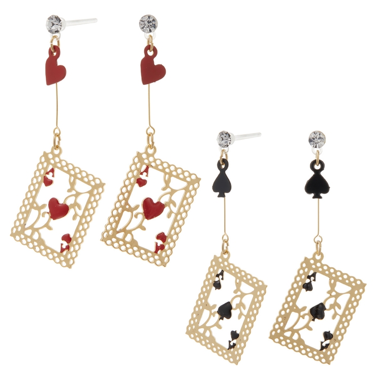 ピアス レディース ポリプロピレン樹脂ポストハートとスペードのトランプ | アクセサリーショップPIENA | 詳細画像12 