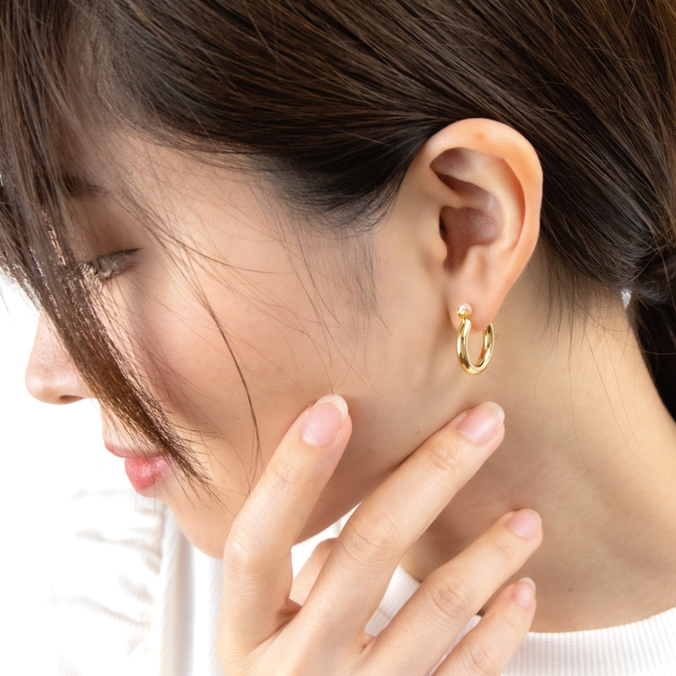 ピアス 金属アレルギー フープ | アクセサリーショップPIENA | 詳細画像5 