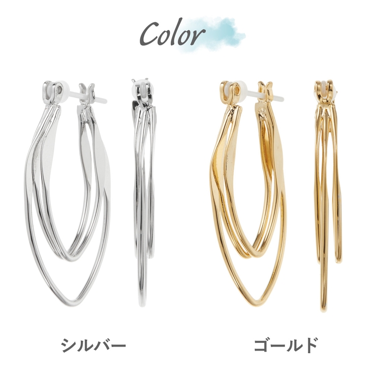 ピアス 金属アレルギー フープ | アクセサリーショップPIENA | 詳細画像2 