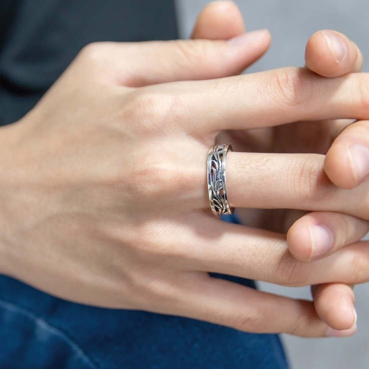 リング メンズ シルバー925 | アクセサリーショップPIENA | 詳細画像4 
