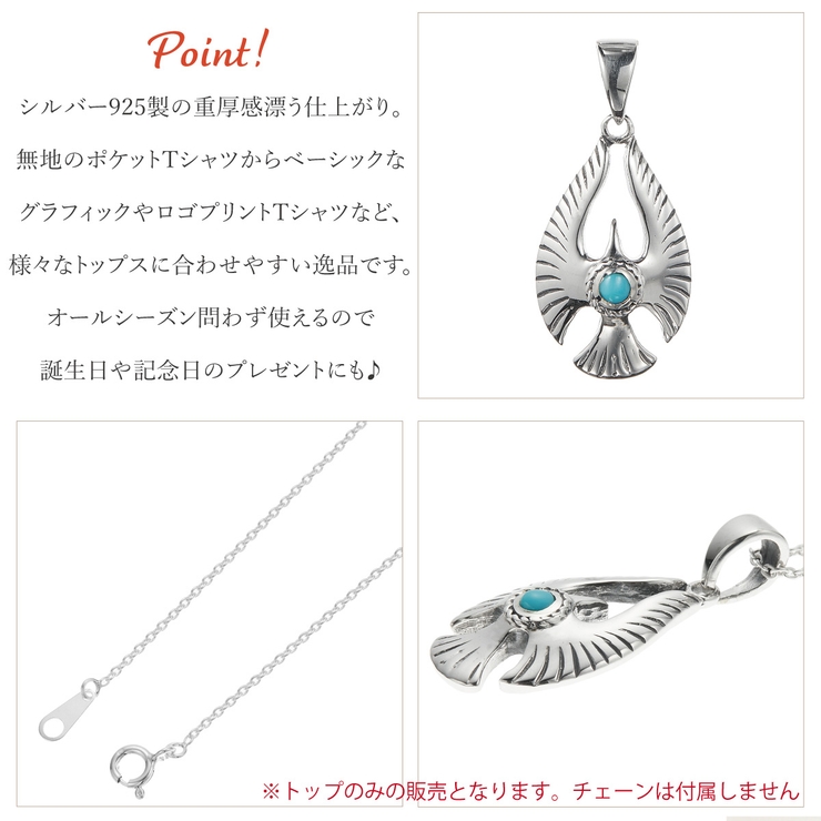 ペンダントトップ ネックレストップのみ メンズ | アクセサリーショップPIENA | 詳細画像3 