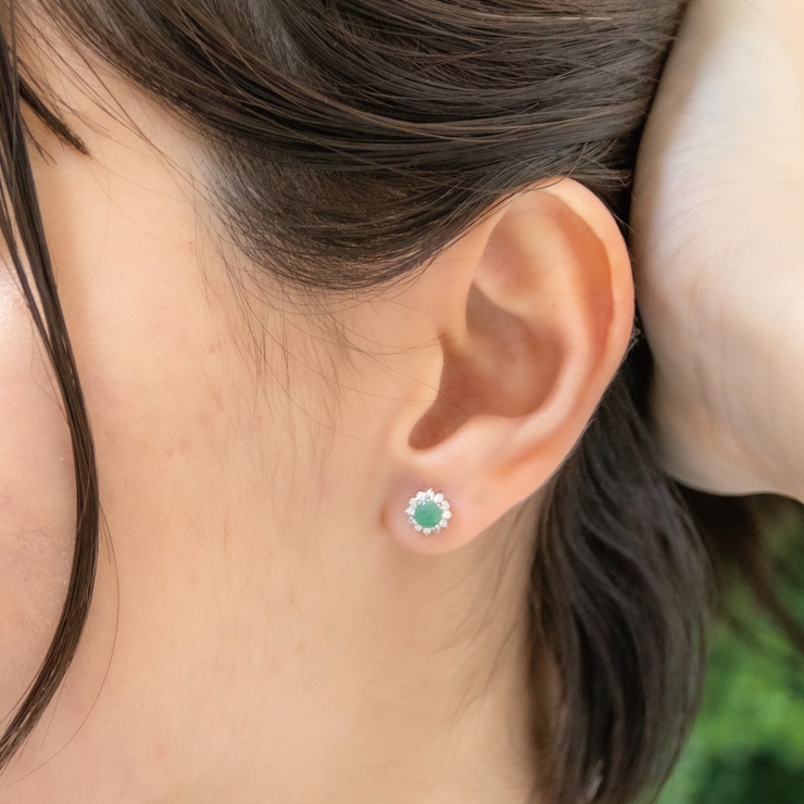 Pip - エメラルドピアス – KAJITA