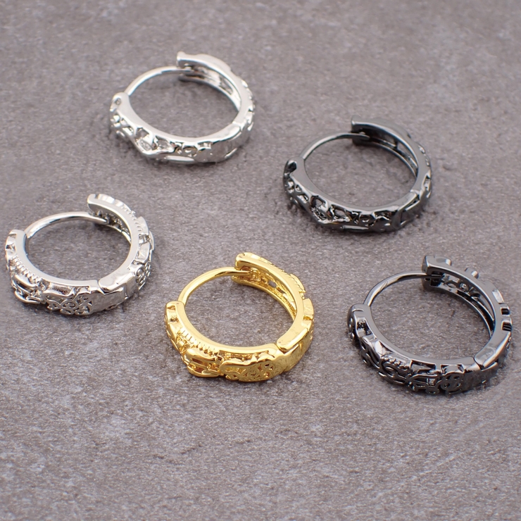 ピアス フープ メンズ | アクセサリーショップPIENA | 詳細画像11 
