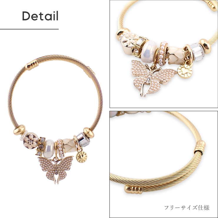 レディース アクセサリー チャームブレスレット | アクセサリーショップPIENA | 詳細画像3 