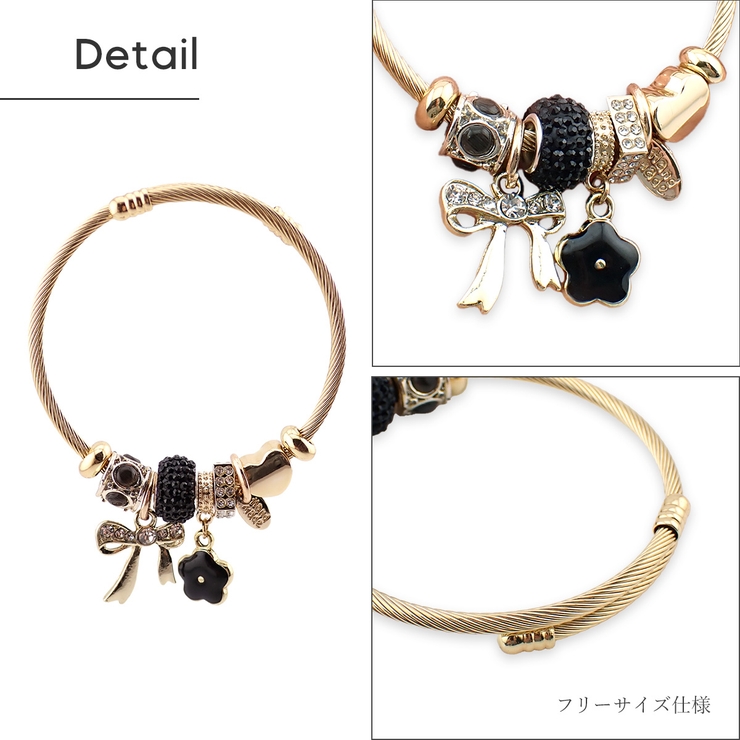 レディース アクセサリー チャームブレスレット[品番