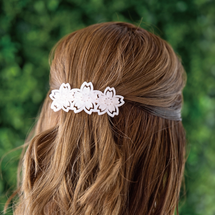 acca周年記念バレッタ ヘアアクセサリークリップヘアアレンジに acca周年記念バレッタ ヘアアクセサリークリップヘアアレンジに
