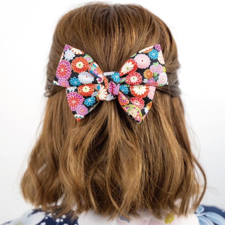 ヘアバレッタ リボン ヘアアクセサリー | アクセサリーショップPIENA | 詳細画像6 