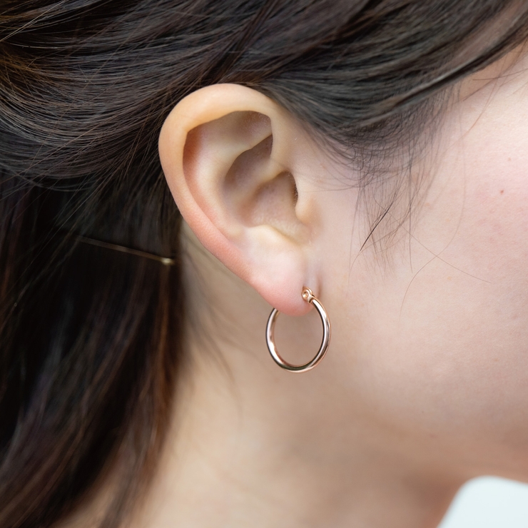 フープピアス レディース サージカルステンレス製 | アクセサリーショップPIENA | 詳細画像4 