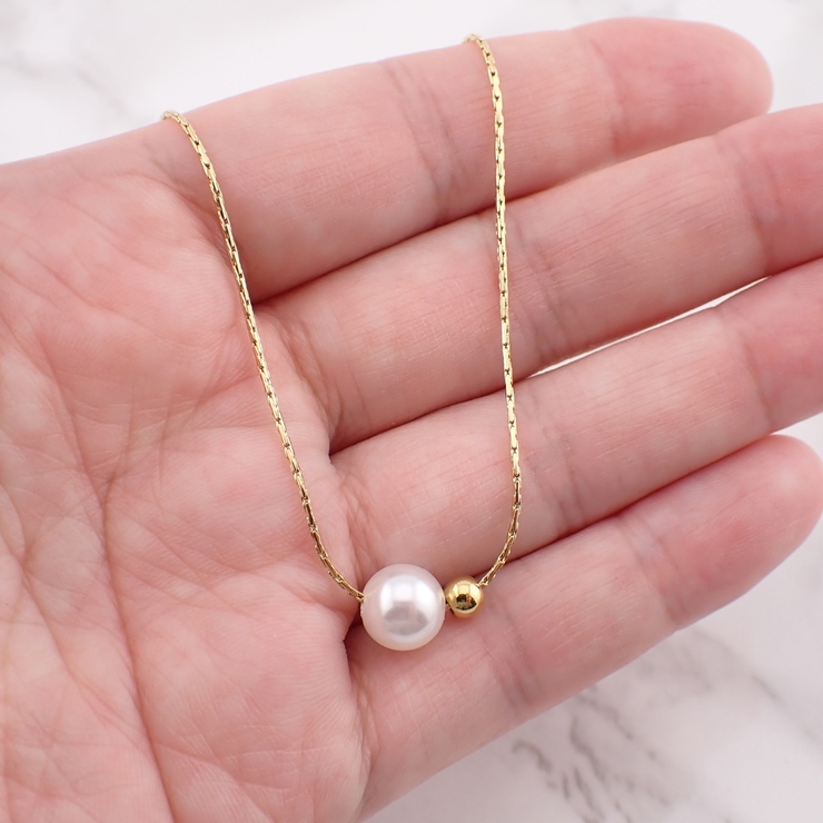 ネックレス サージカルステンレス パール | アクセサリーショップPIENA | 詳細画像11 