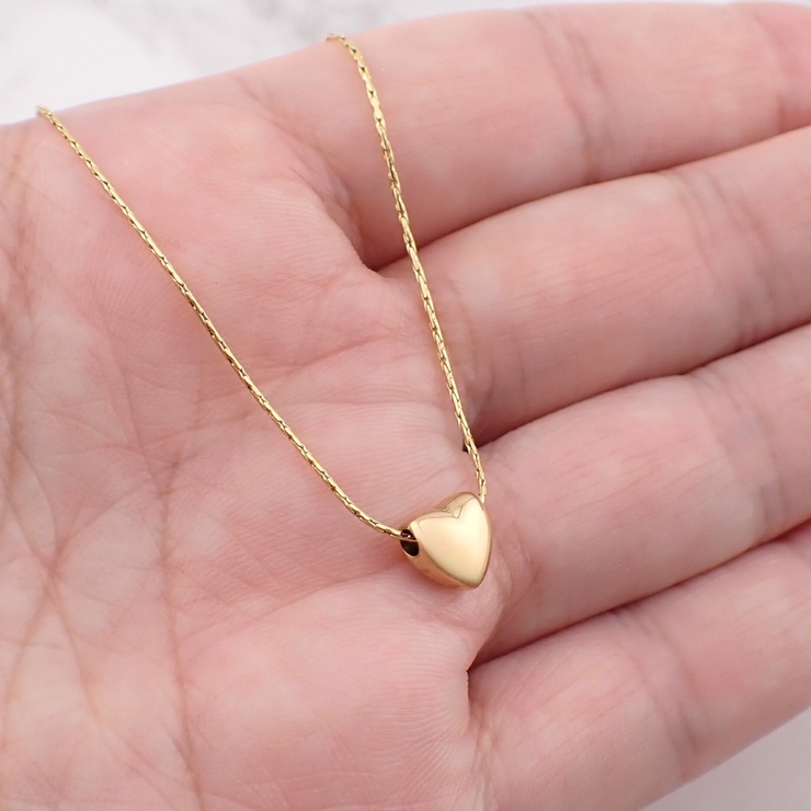 ネックレス サージカルステンレス ハート | アクセサリーショップPIENA | 詳細画像12 