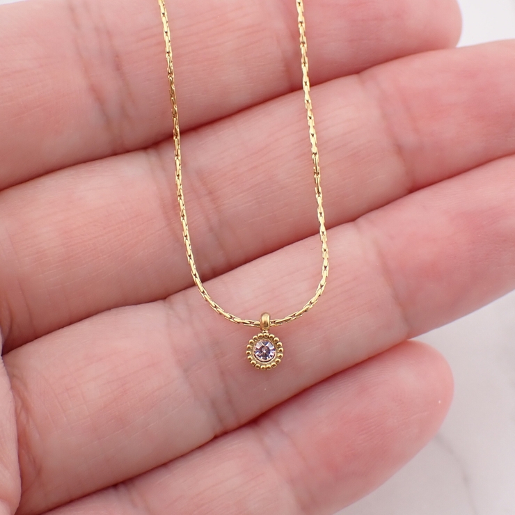 ネックレス サージカルステンレス ラウンドカット | アクセサリーショップPIENA | 詳細画像10 