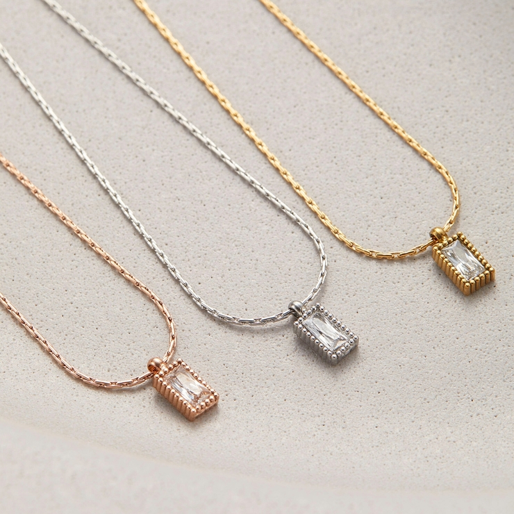 ネックレス サージカルステンレス スクエア | アクセサリーショップPIENA | 詳細画像9 