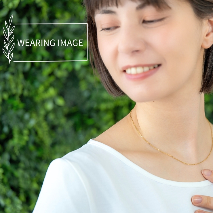 ネックレス サージカルステンレス アズキチェーン | アクセサリーショップPIENA | 詳細画像4 