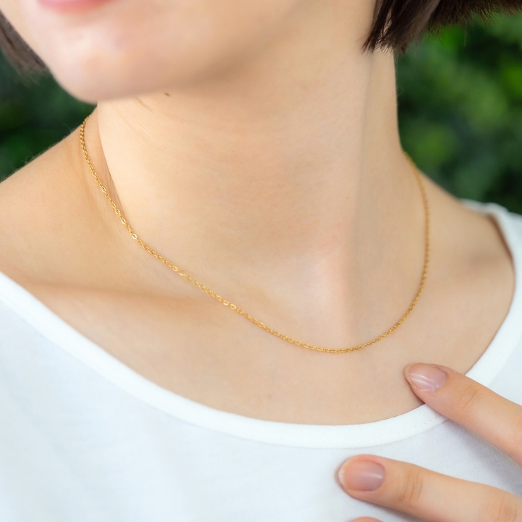 ネックレス サージカルステンレス アズキチェーン | アクセサリーショップPIENA | 詳細画像8 