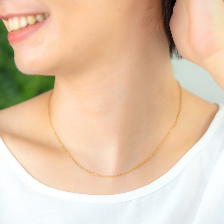 ネックレス サージカルステンレス アズキチェーン | アクセサリーショップPIENA | 詳細画像9 