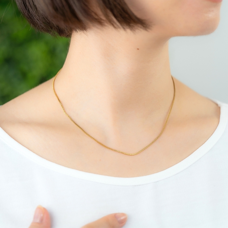 ネックレス サージカルステンレス スクエア | アクセサリーショップPIENA | 詳細画像7 