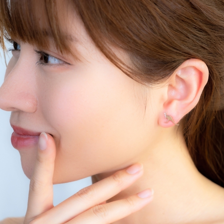 ピアス カンガルー サージカルステンレス | アクセサリーショップPIENA | 詳細画像6 