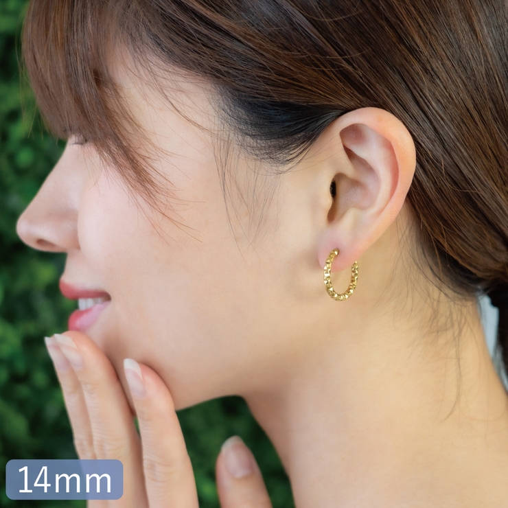 ピアス フープ レディース | アクセサリーショップPIENA | 詳細画像12 