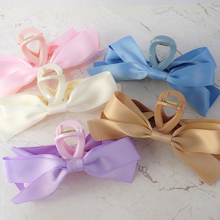 バンスクリップ 大きめ リボン | アクセサリーショップPIENA | 詳細画像13 