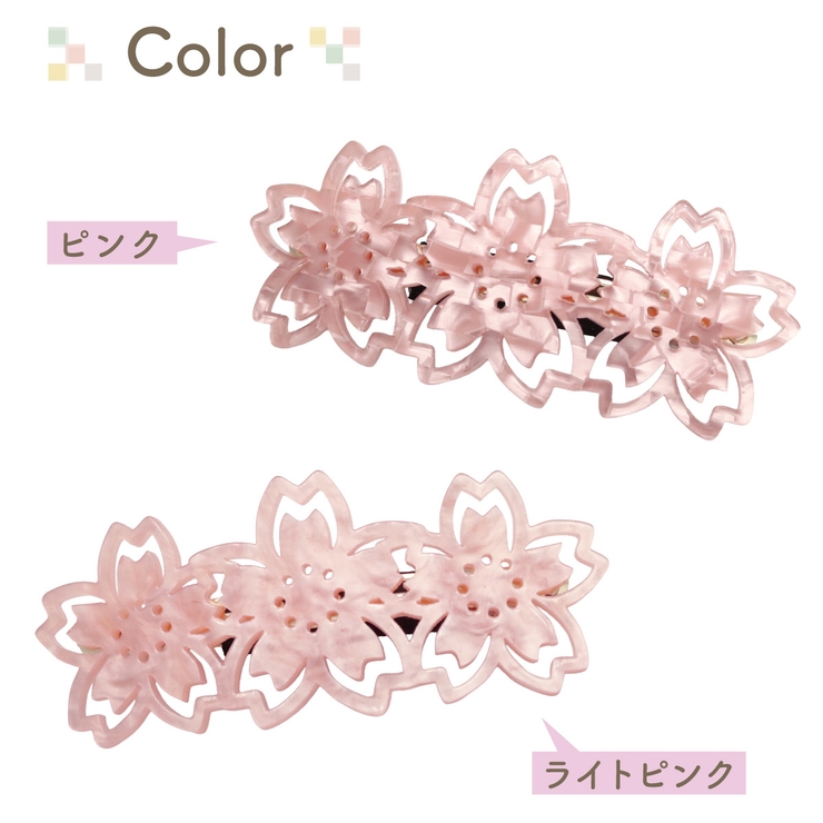 ヘアバレッタ ヘアクリップ ヘアアクセサリー | アクセサリーショップPIENA | 詳細画像2 