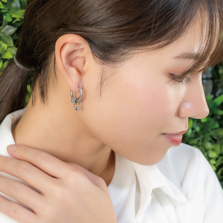 ピアス フープ 中折れ | アクセサリーショップPIENA | 詳細画像5 
