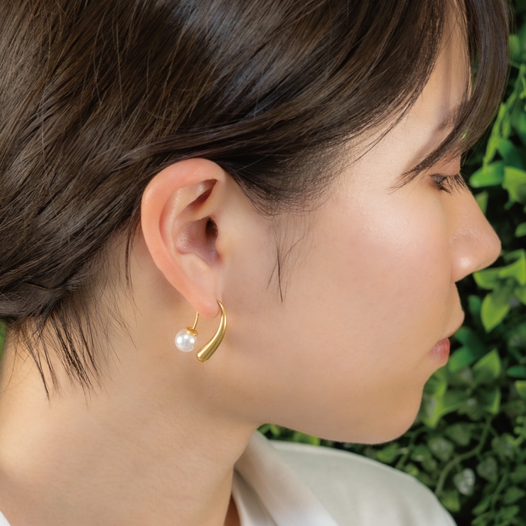 フックピアス レディース サージカルステンレス | アクセサリーショップPIENA | 詳細画像7 