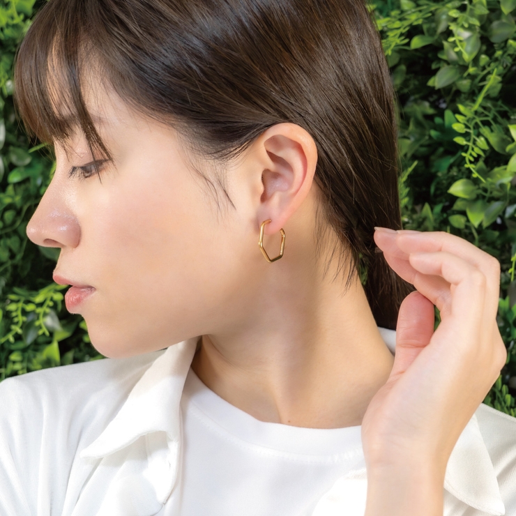 ピアス フープ レディース | アクセサリーショップPIENA | 詳細画像6 
