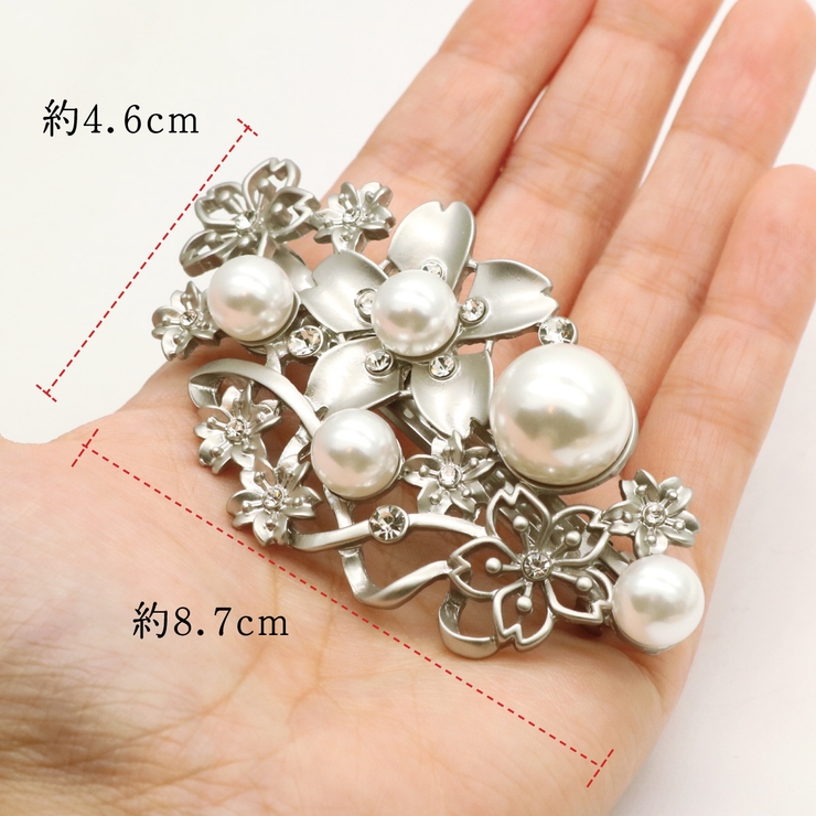 ヘアバレッタ ヘアクリップ ヘアアクセサリー | アクセサリーショップPIENA | 詳細画像11 