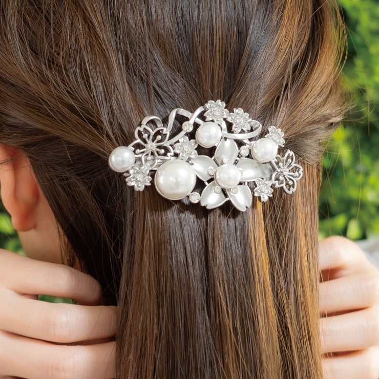 ヘアバレッタ ヘアクリップ ヘアアクセサリー | アクセサリーショップPIENA | 詳細画像6 