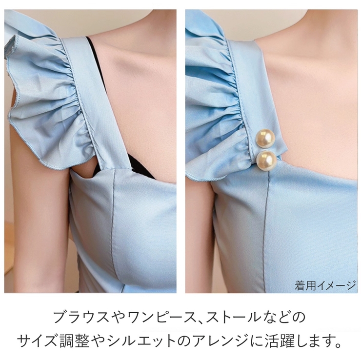 ピンブローチ パール 露出防止 | アクセサリーショップPIENA | 詳細画像3 