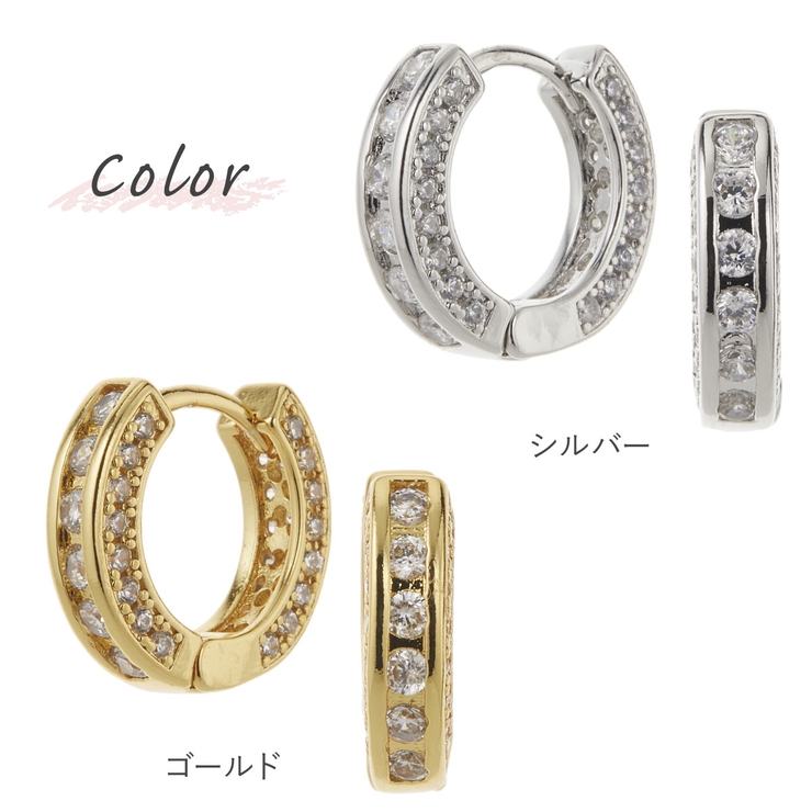 ピアス フープ レディース | アクセサリーショップPIENA | 詳細画像3 