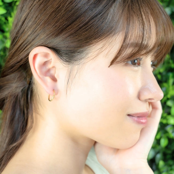 両耳用 フープピアス サージカルステンレス | アクセサリーショップPIENA | 詳細画像6 
