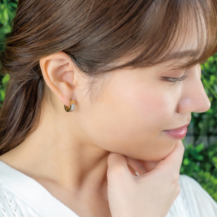 ピアス つけっぱなし フープ | アクセサリーショップPIENA | 詳細画像7 