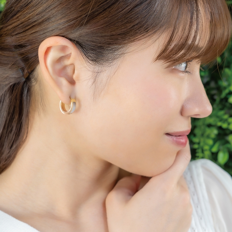 ピアス つけっぱなし フープ | アクセサリーショップPIENA | 詳細画像7 