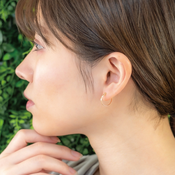 ピアス フープ 10金 | アクセサリーショップPIENA | 詳細画像4 