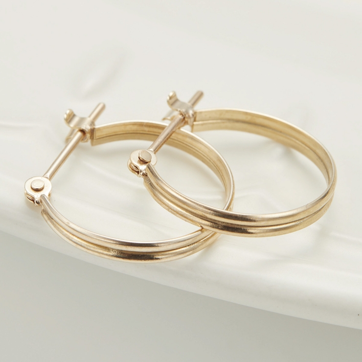 ピアス フープ 10金 | アクセサリーショップPIENA | 詳細画像8 