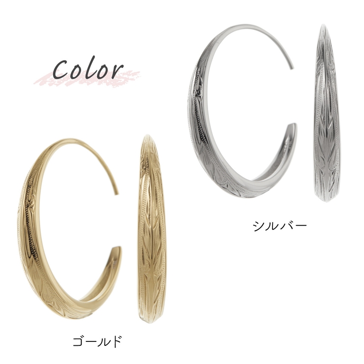 ピアス フープ レディース | アクセサリーショップPIENA | 詳細画像3 