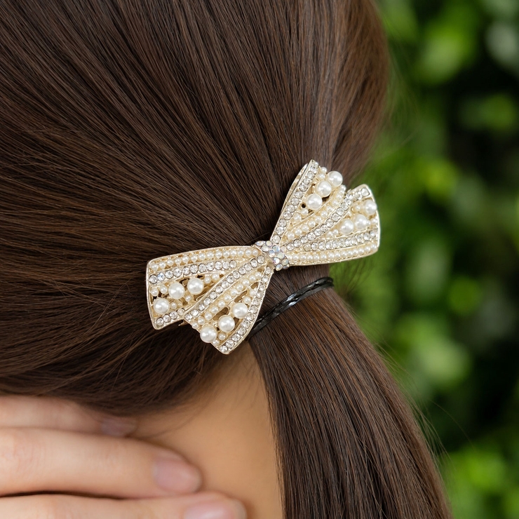 ヘアバレッタ ヘアクリップ ヘアアクセサリー | アクセサリーショップPIENA | 詳細画像5 