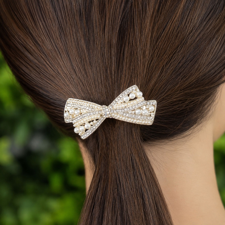 ヘアバレッタ ヘアクリップ ヘアアクセサリー | アクセサリーショップPIENA | 詳細画像6 