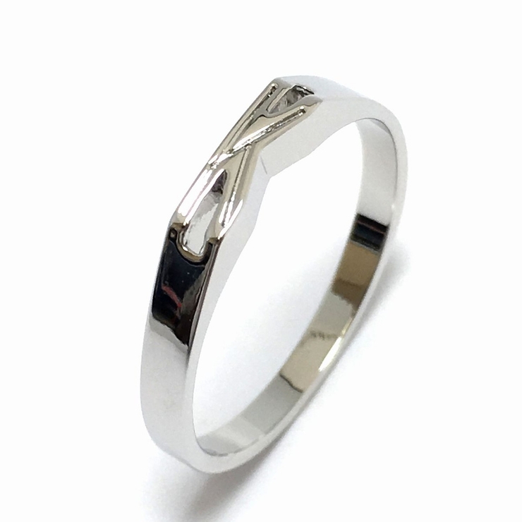 SILVER925イニシャルリング 指輪 女性用 | アクセサリーショップPIENA | 詳細画像3 