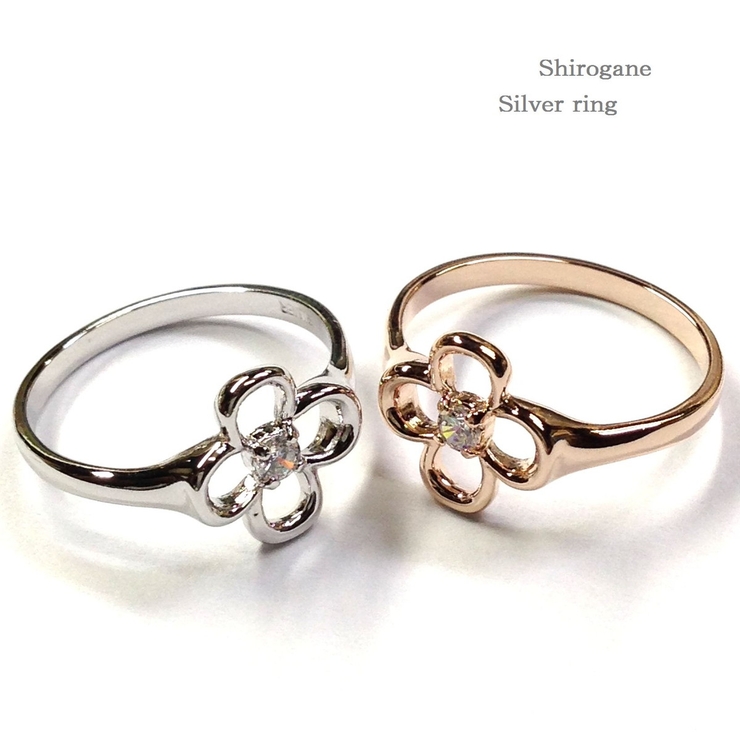 モチーフリング花 指輪 女性用 | アクセサリーショップPIENA | 詳細画像1 