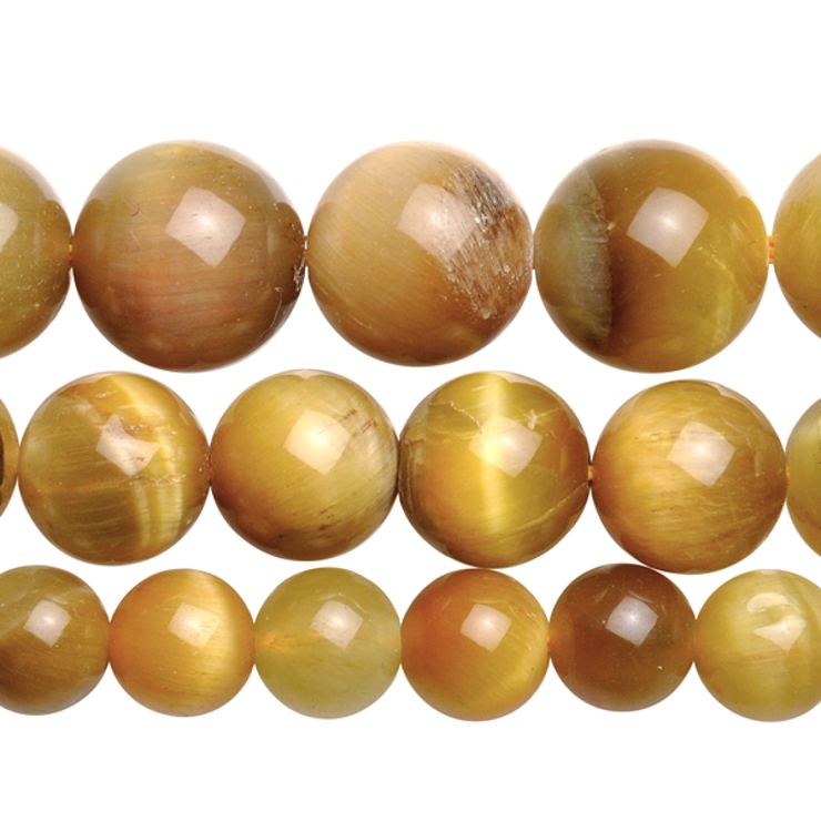 丸玉1連 メンズ レディース 春夏秋冬 様々な大きさの石 タイガーアイ | アクセサリーショップPIENA | 詳細画像2 