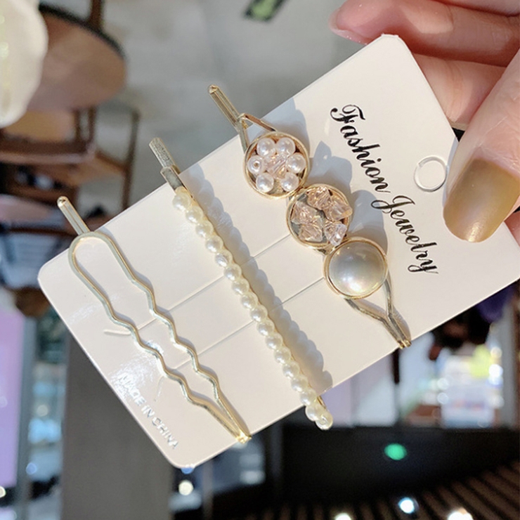 ヘアピン3点セット レディース 春夏秋冬[品番：PENA0027536