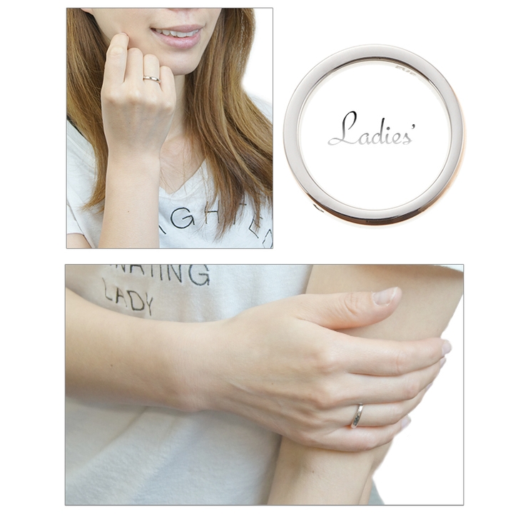 レディースリング 天然ダイヤモンド なめらかなカットが美しいシンプルな指輪 | アクセサリーショップPIENA | 詳細画像3 