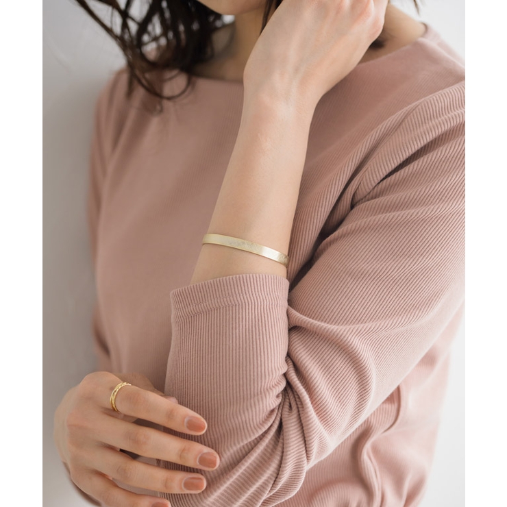 シンプルテクスチャーバングル バングル アクセサリー | Pierrot | 詳細画像6 